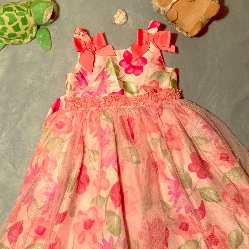 Kids flower print dress